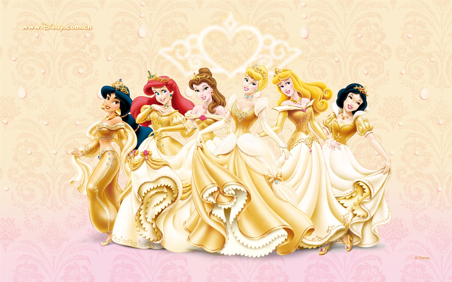 Princezna Disney karikatury tapety (1) #20 - 1440x900