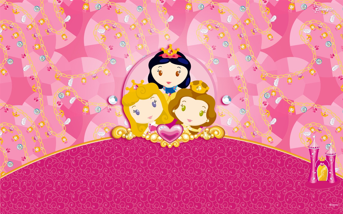 Princess Disney cartoon wallpaper (2) #7 - 1440x900