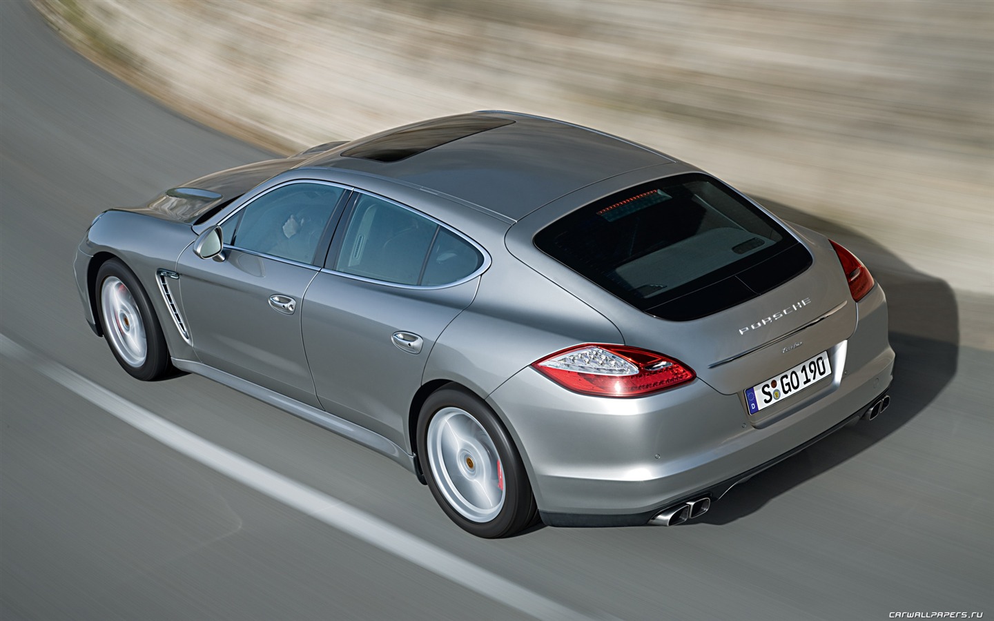 Porsche Panamera Turbo - 2009 HD tapetu #21 - 1440x900
