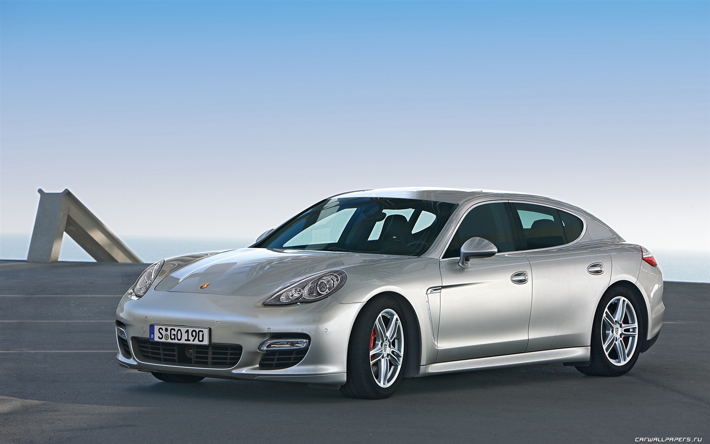 포르쉐 Panamera 터보 - 2009의 HD 벽지 #31 - 1440x900