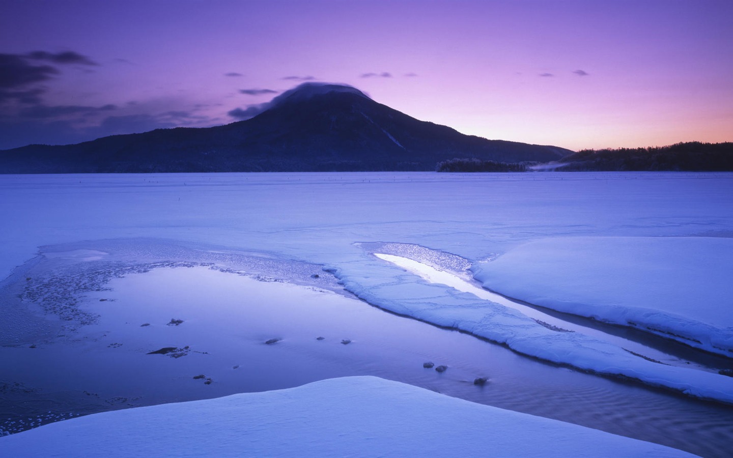 寬屏雪景 壁紙(三) #1 - 1440x900