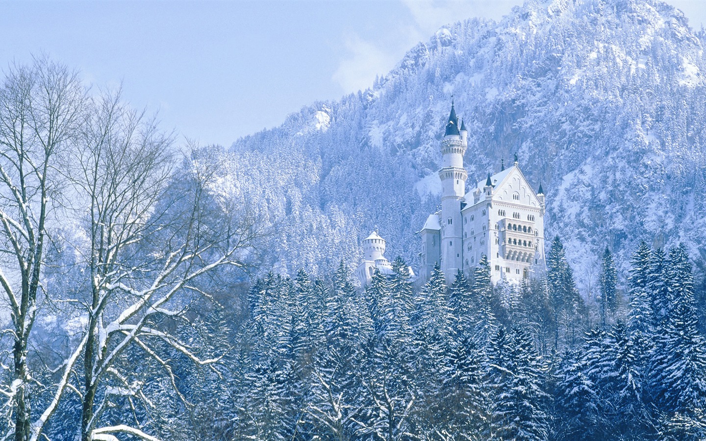 Fond d'écran panoramique de neige (3) #2 - 1440x900