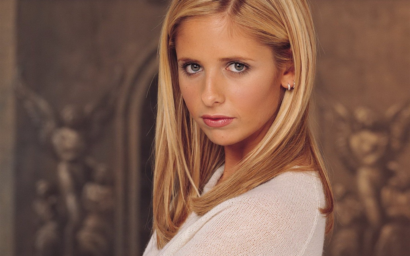 Sarah Michelle Gellar krásnou tapetu (1) #40 - 1440x900