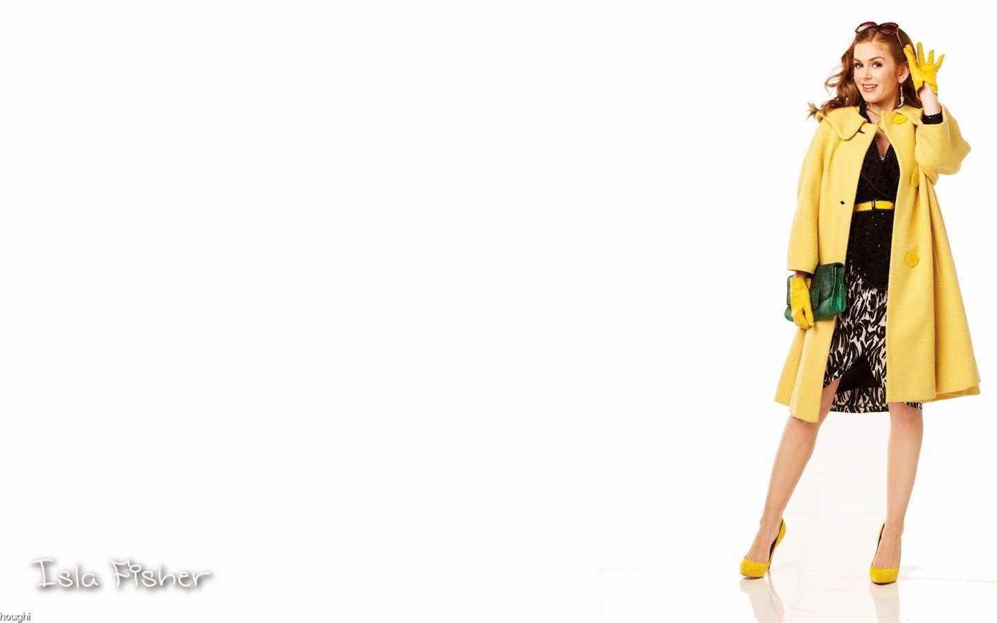 Isla Fisher schöne Tapete #4 - 1440x900