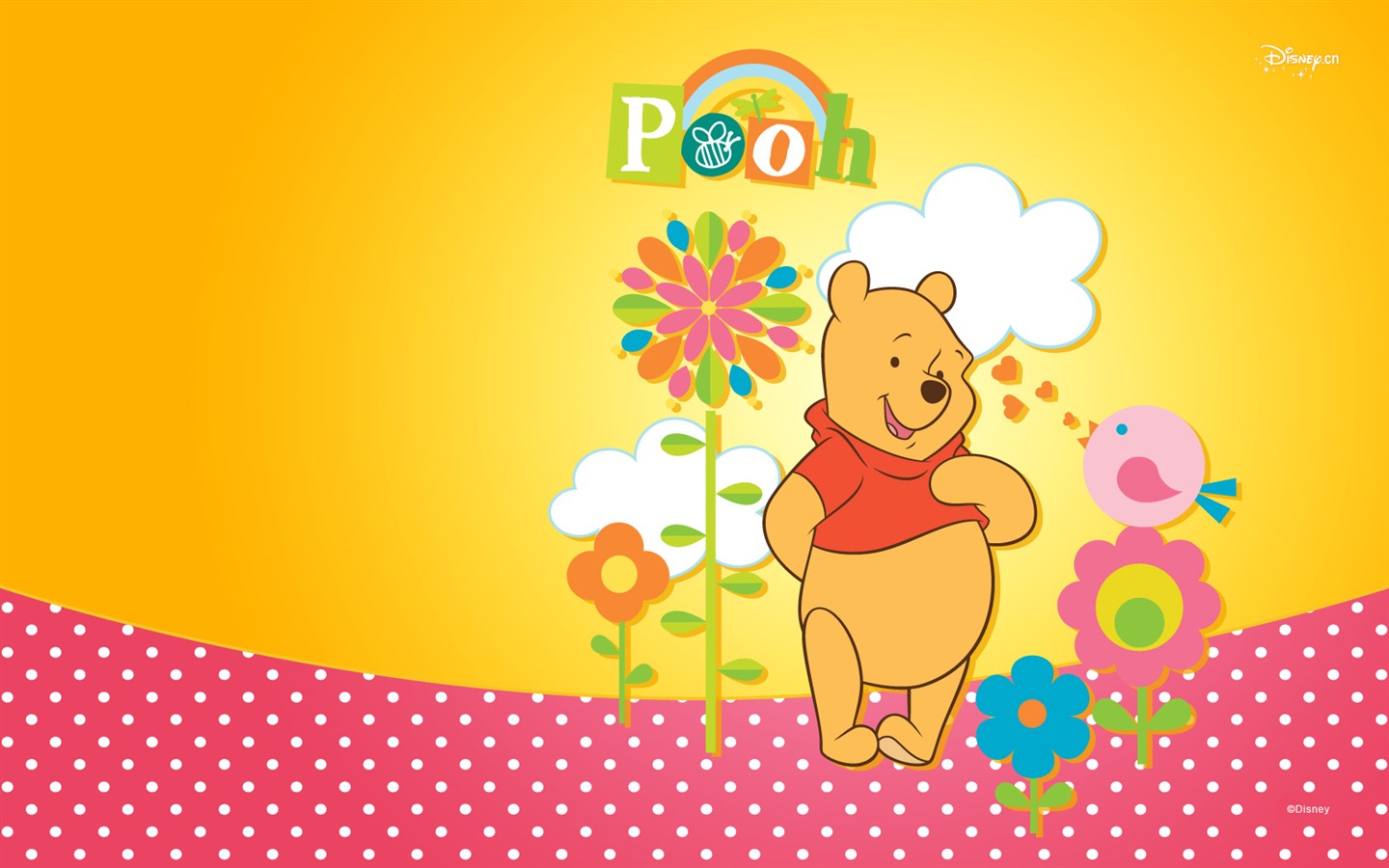 Walt Disney de dibujos animados de Winnie the Pooh fondo de pantalla (2) #7 - 1440x900