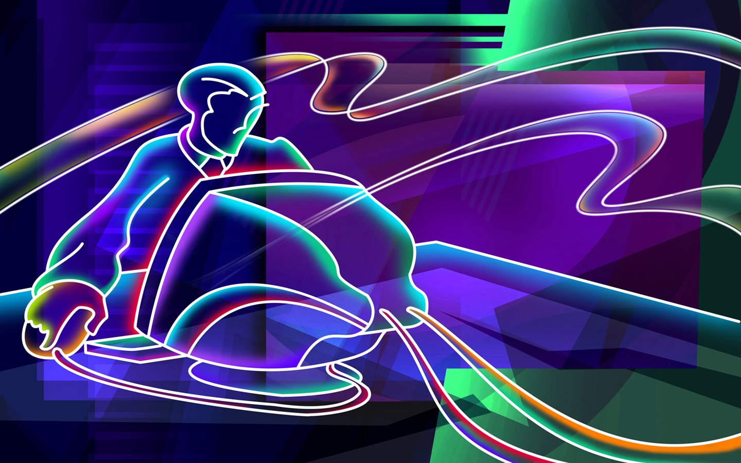 手繪線描 壁紙(五) #20 - 1440x900
