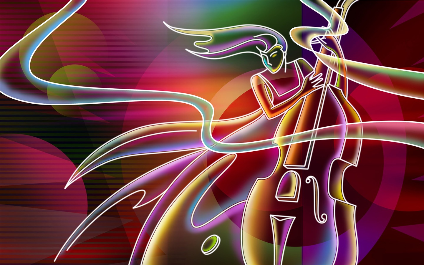 手繪線描 壁紙(八) #2 - 1440x900
