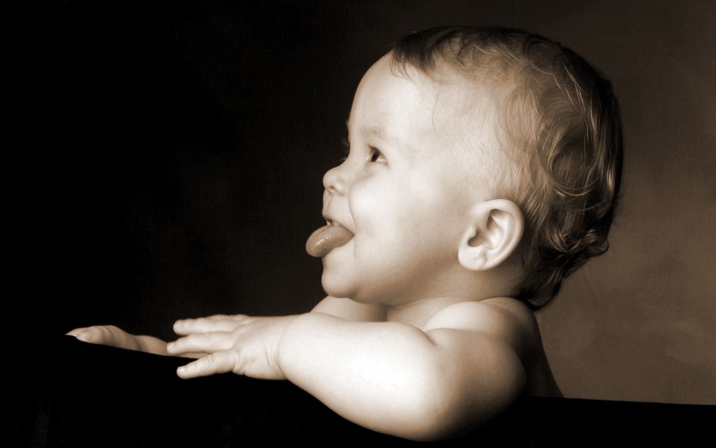 Cute Baby-Hintergründe (2) #6 - 1440x900