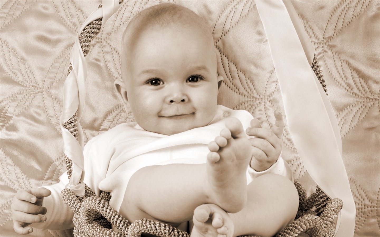 Cute Baby-Hintergründe (2) #16 - 1440x900
