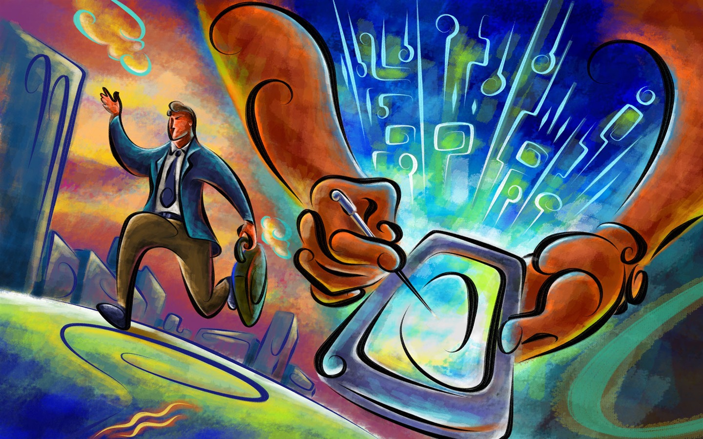 手繪寬屏生活 壁紙(10) #14 - 1440x900