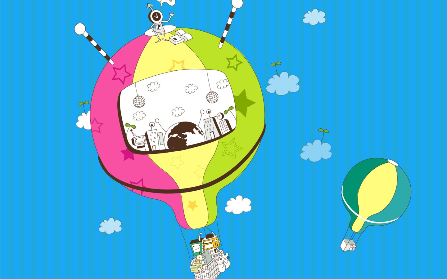 矢量科技想像 壁紙(二) #20 - 1440x900