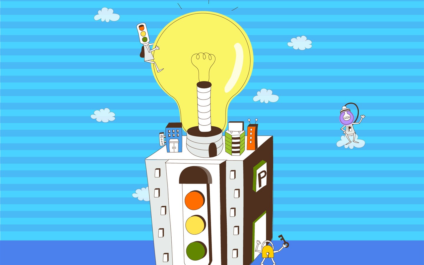 Vector Technology imagine wallpaper (4) #8 - 1440x900