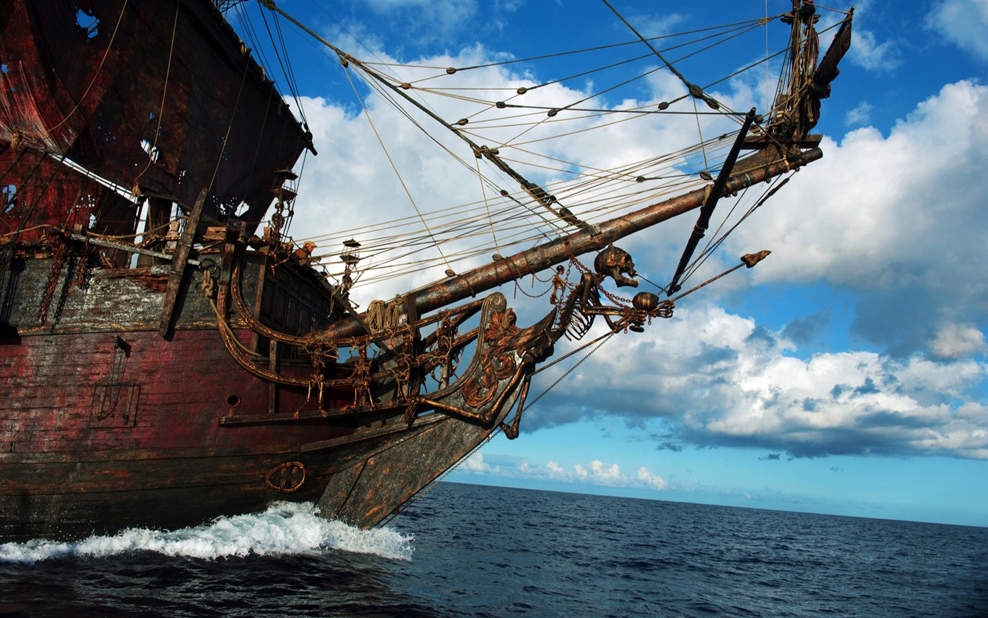 Piratas del Caribe: El extraño fondos de pantalla Mareas #16 - 1440x900