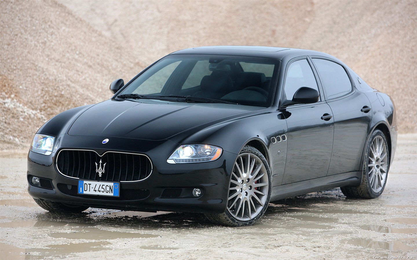 Maserati Quattroporte 스포츠 Gt 당연하지 - 2008의 HD 벽지 #4 - 1440x900