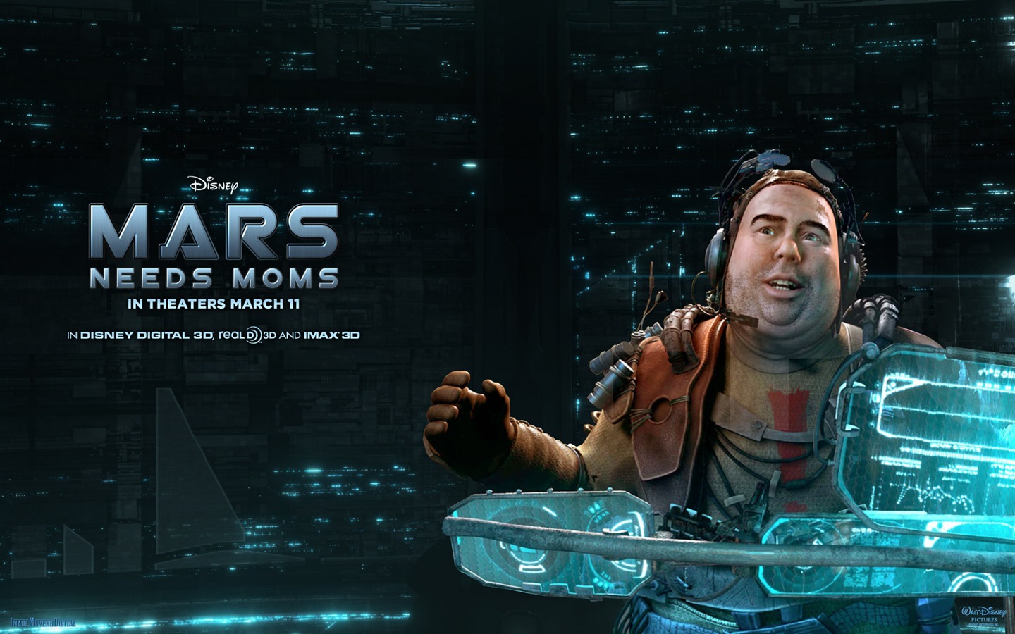 Mars Needs Moms 火星救母记 壁纸专辑2 - 1440x900