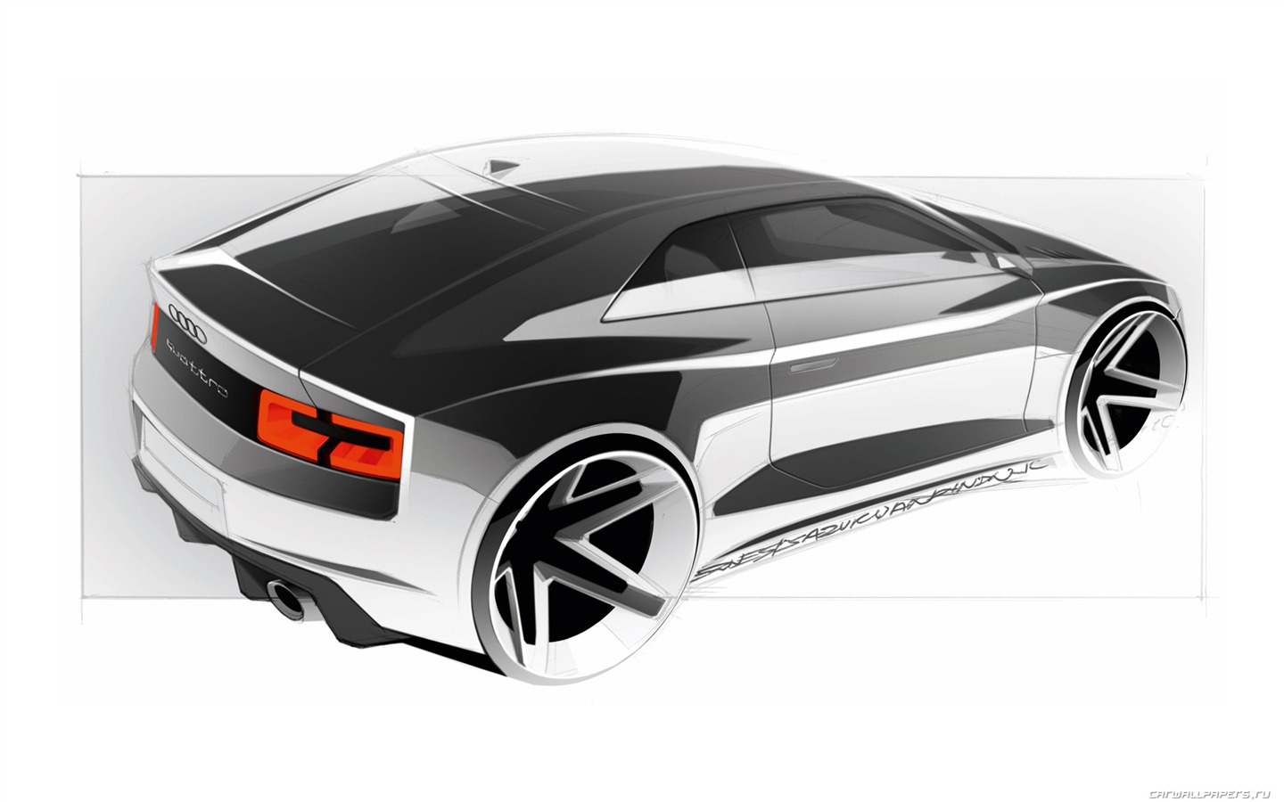 Concept Car Audi quattro - 2010 奥迪25 - 1440x900