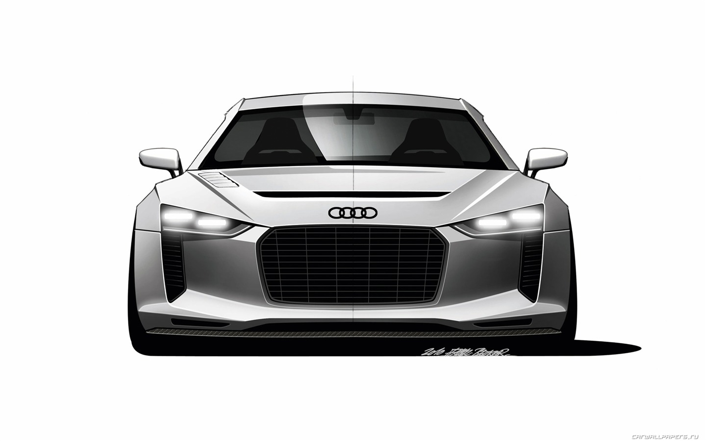 Concept Car Audi quattro - 2010 奥迪28 - 1440x900