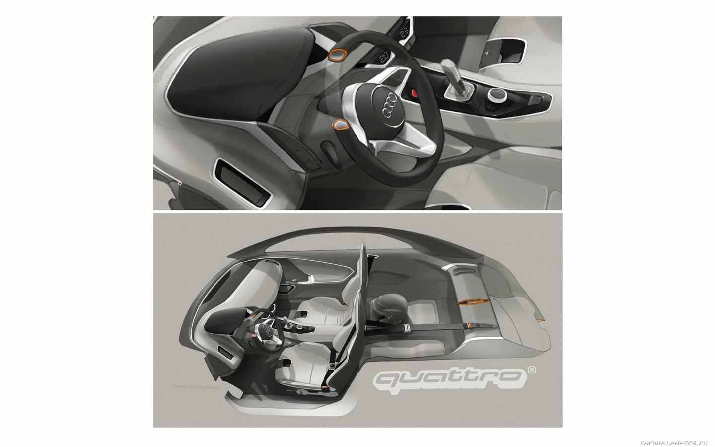 Concept Car Audi quattro - 2010 奧迪 #32 - 1440x900