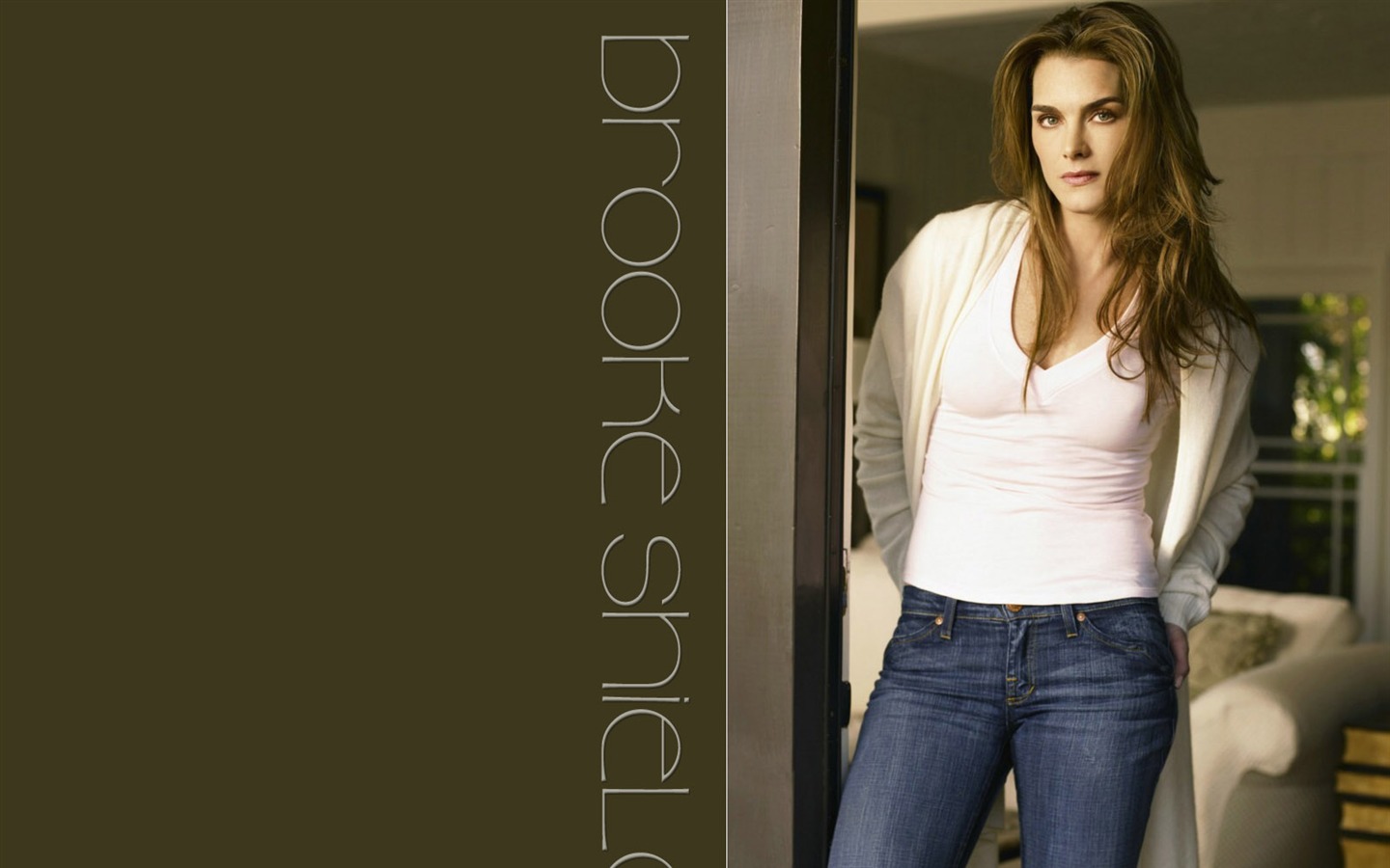 Brooke Shields beautiful wallpaper #23 - 1440x900