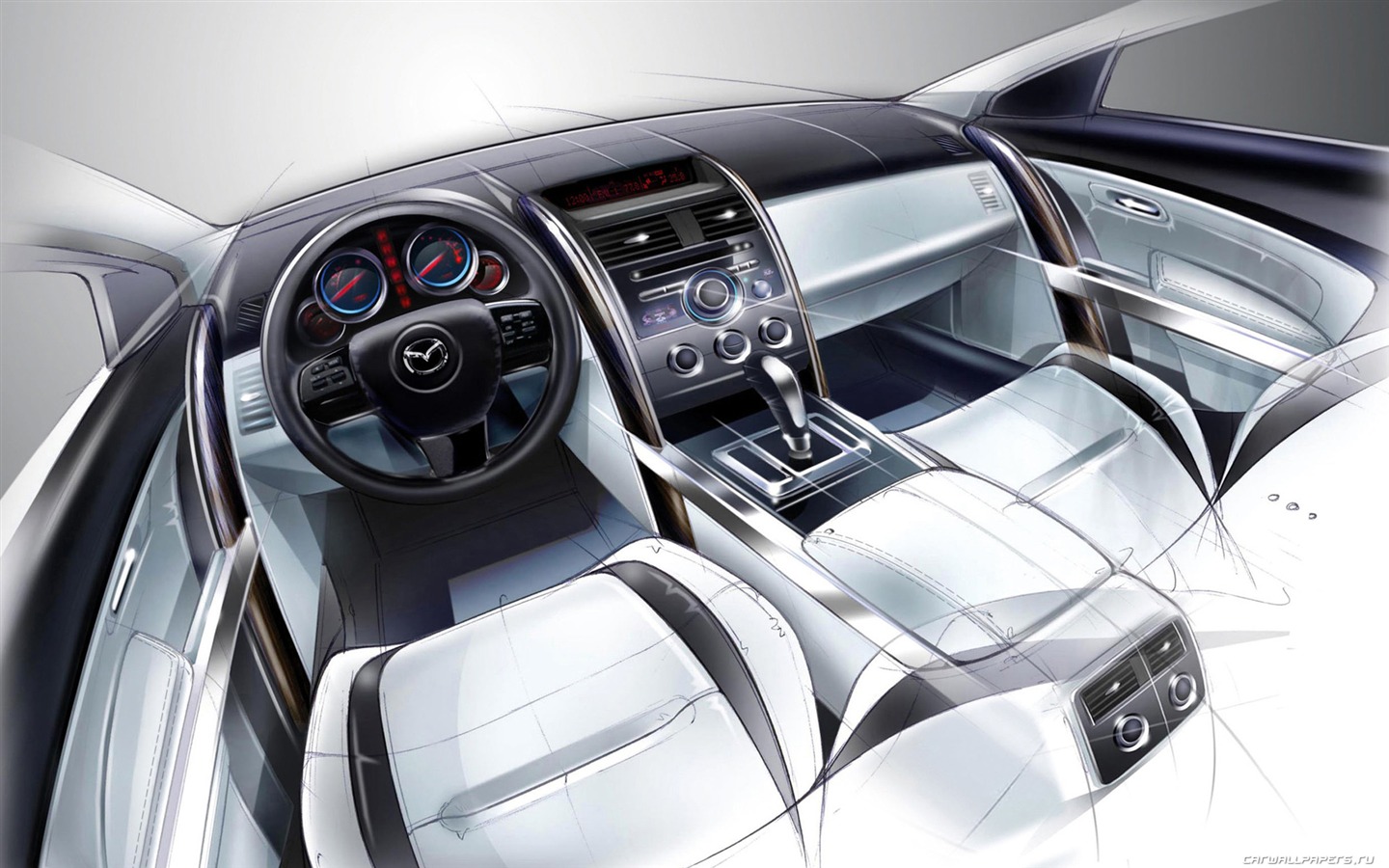 マツダCX-9から2008のHDの壁紙 #27 - 1440x900