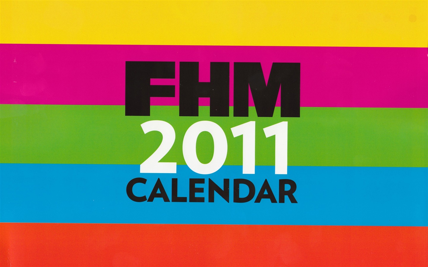 FHMのカレンダー2011壁紙女優（2） #13 - 1440x900
