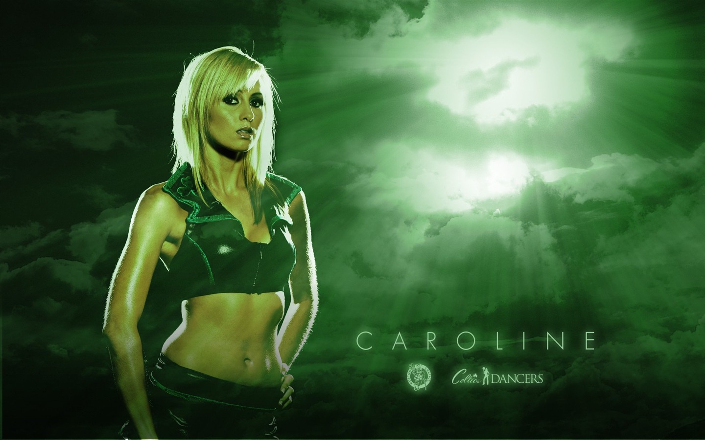 NBA Saison 2010-11, die Celtics Cheerleader Tapete #7 - 1440x900