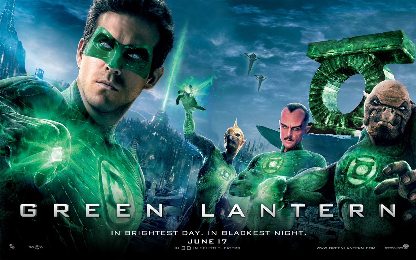 2011 Green Lantern 绿灯侠 高清壁纸1 - 1440x900