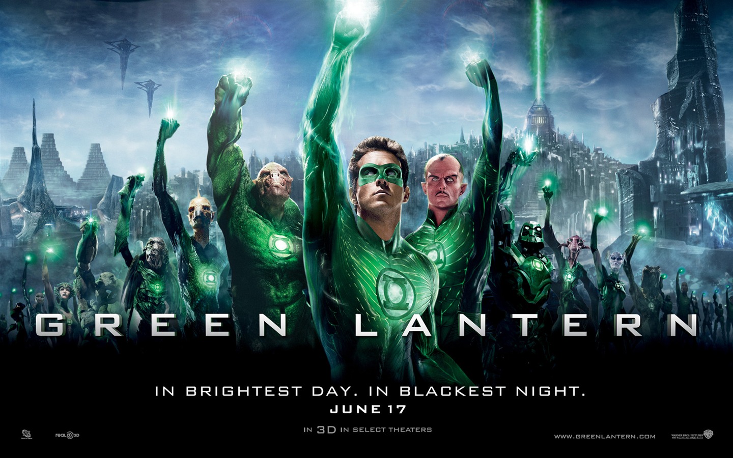 2011 Green Lantern 綠燈俠 高清壁紙 #7 - 1440x900