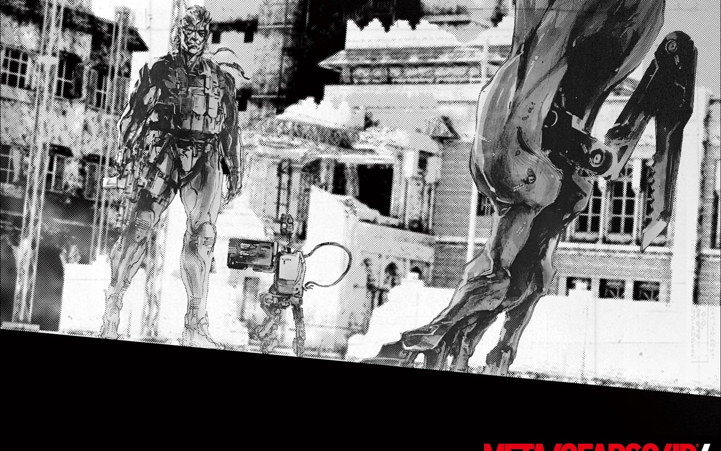 Metal Gear Solid 4: Guns of Patriots tapet #4 - 1440x900