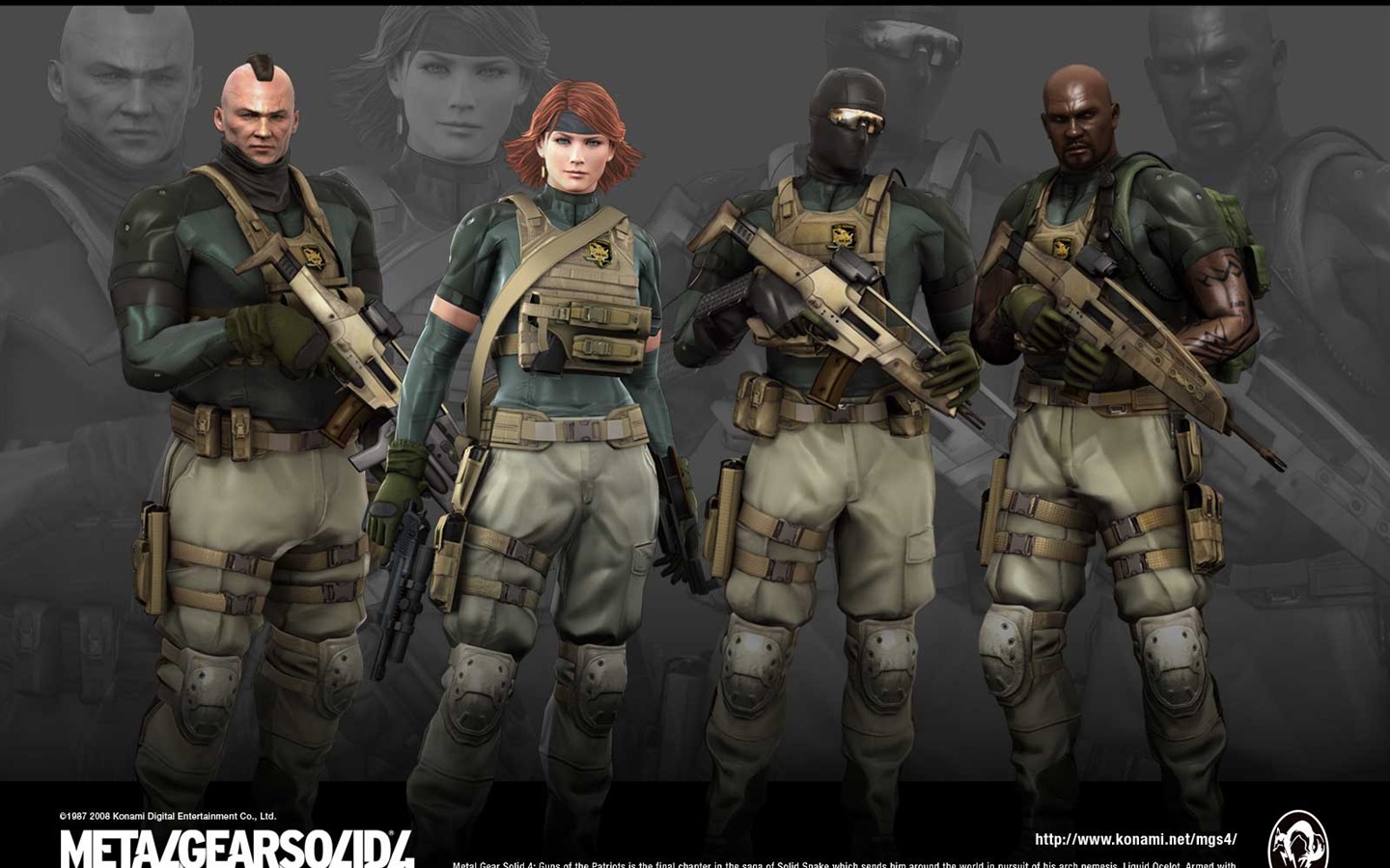 Metal Gear Solid 4: Guns of Patriots tapet #14 - 1440x900