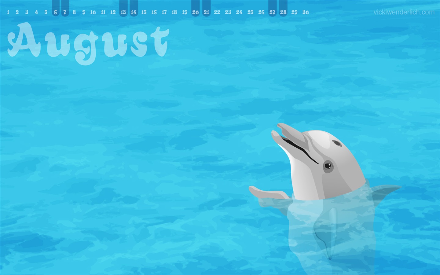 August 2011 Kalender Wallpaper (1) #13 - 1440x900