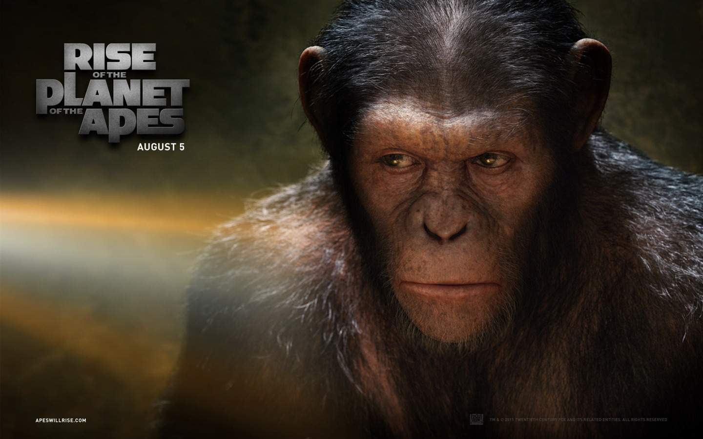 Rise of the Planet of the Apes 猿族崛起壁紙專輯 #1 - 1440x900