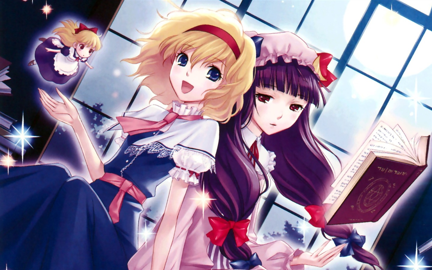 Anime girl HD tapety na plochu #8 - 1440x900