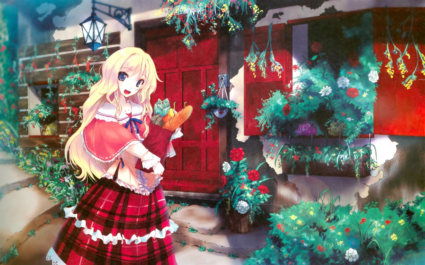 Anime girl HD tapety na plochu #11 - 1440x900