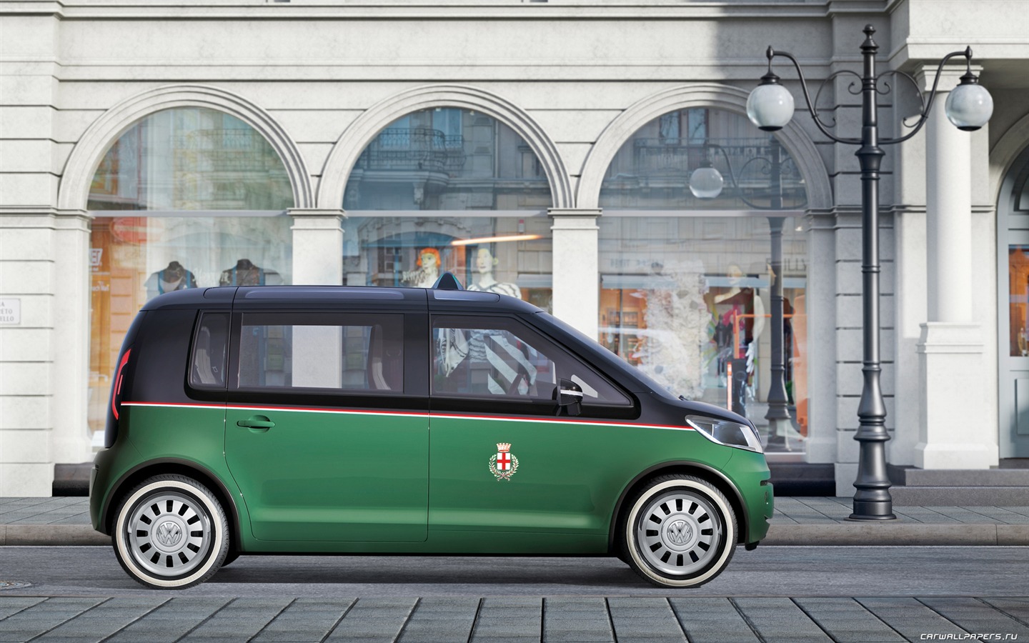 Concept Car Volkswagen Milano Taxi - 2010 大眾 #6 - 1440x900