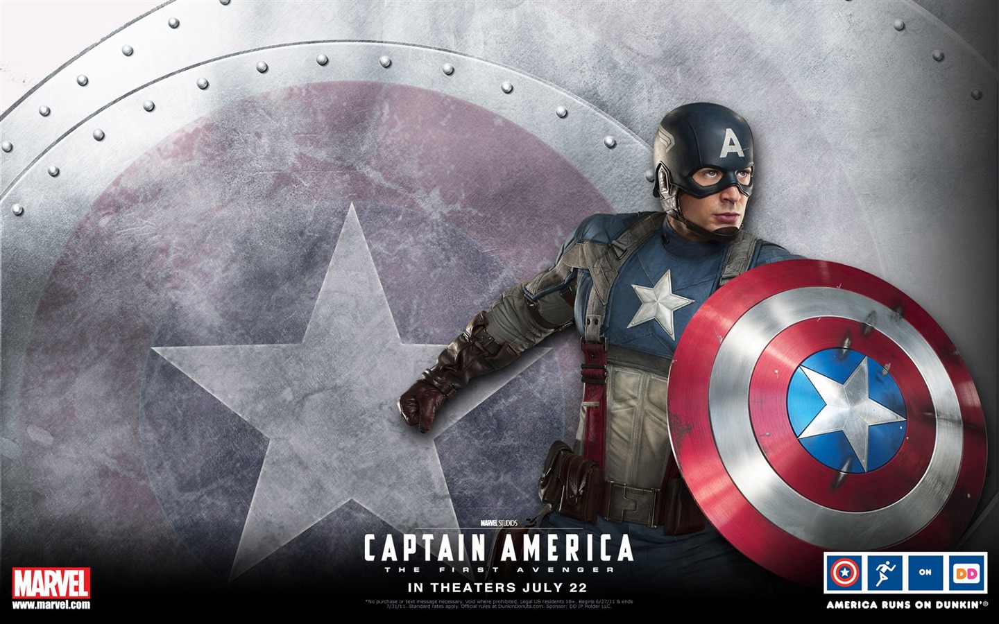 Kapitán Amerika: První Avenger HD tapety na plochu #6 - 1440x900