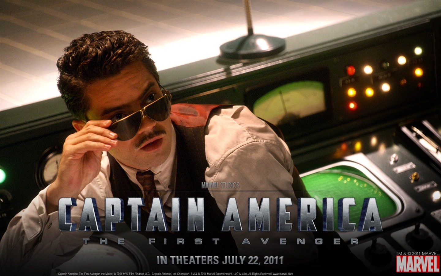 Kapitán Amerika: První Avenger HD tapety na plochu #16 - 1440x900