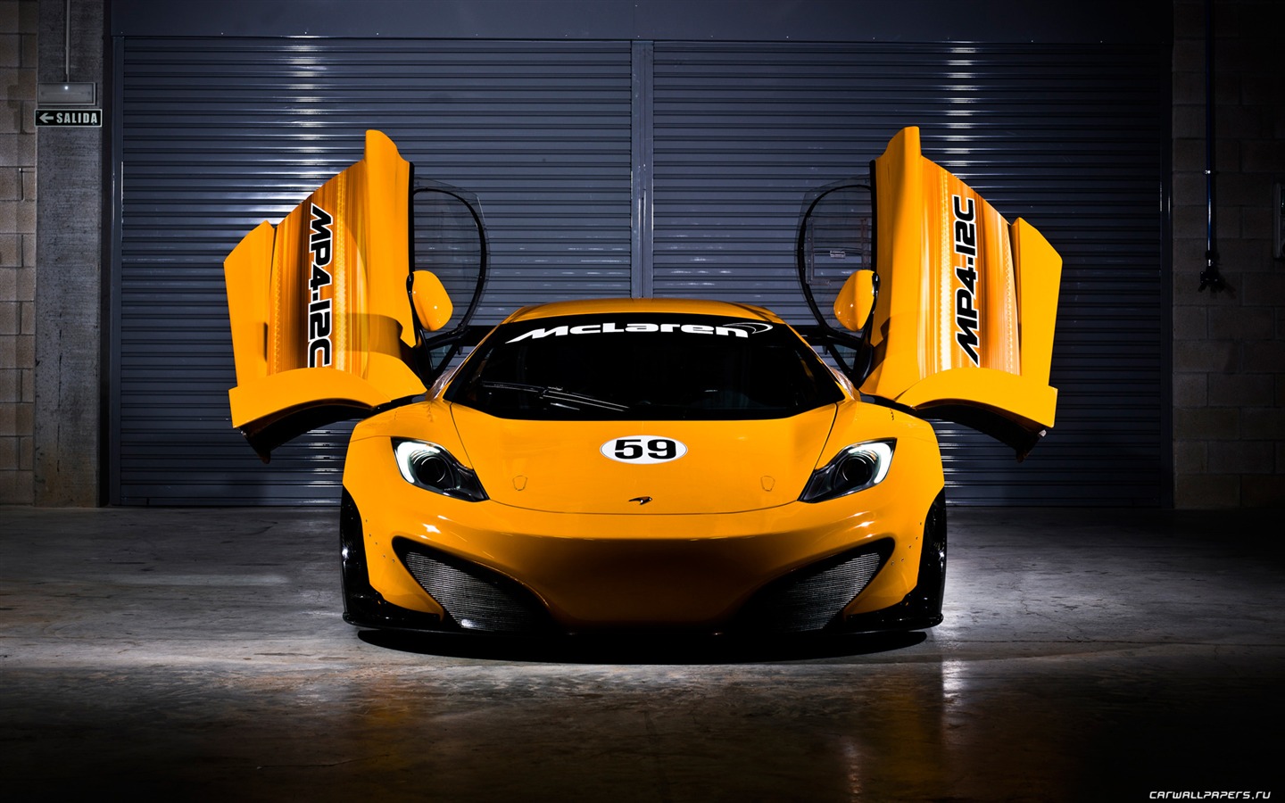 맥라렌 MP4 - 12C GT3 - 2011의 HD 배경 화면 #2 - 1440x900