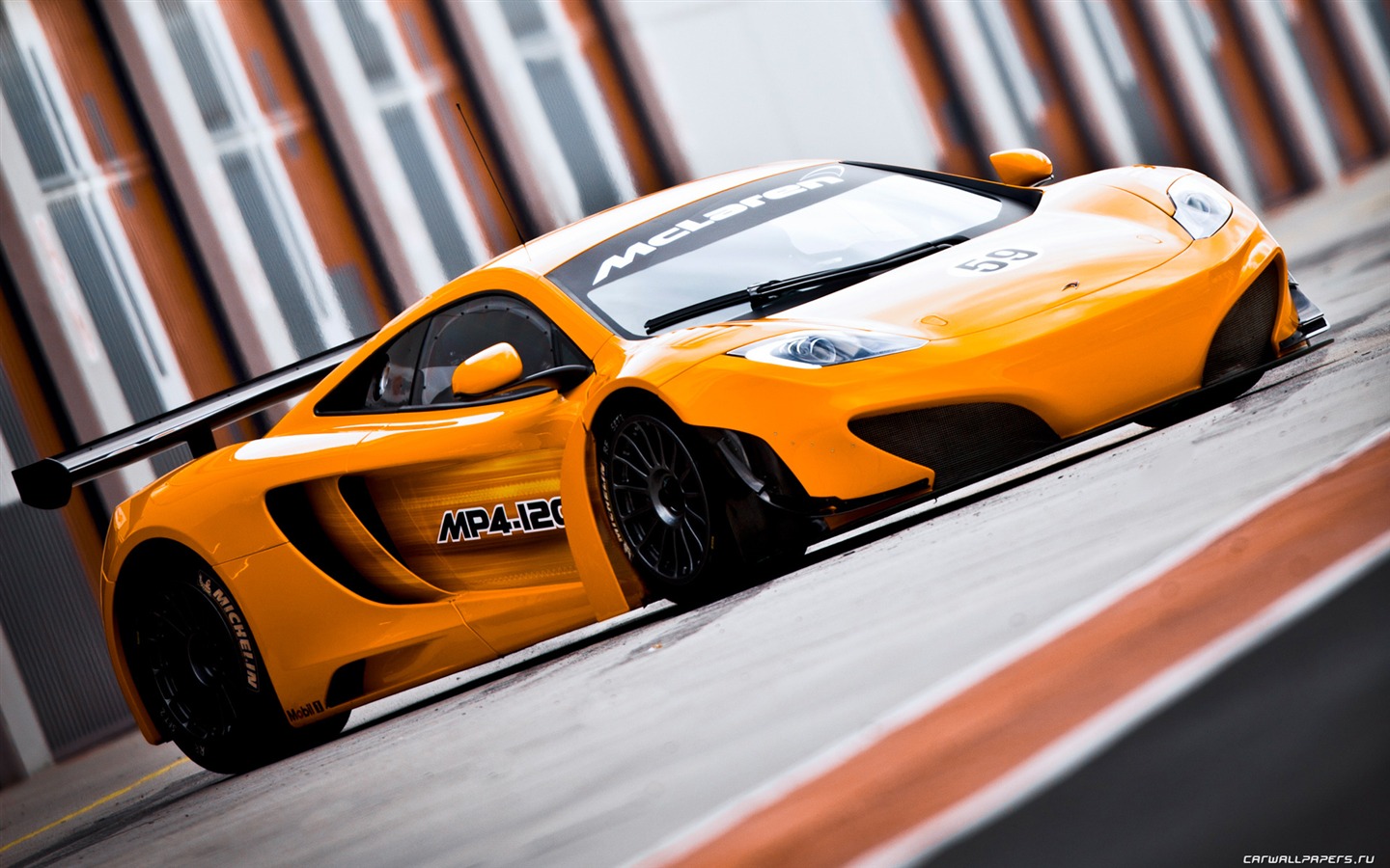 맥라렌 MP4 - 12C GT3 - 2011의 HD 배경 화면 #8 - 1440x900