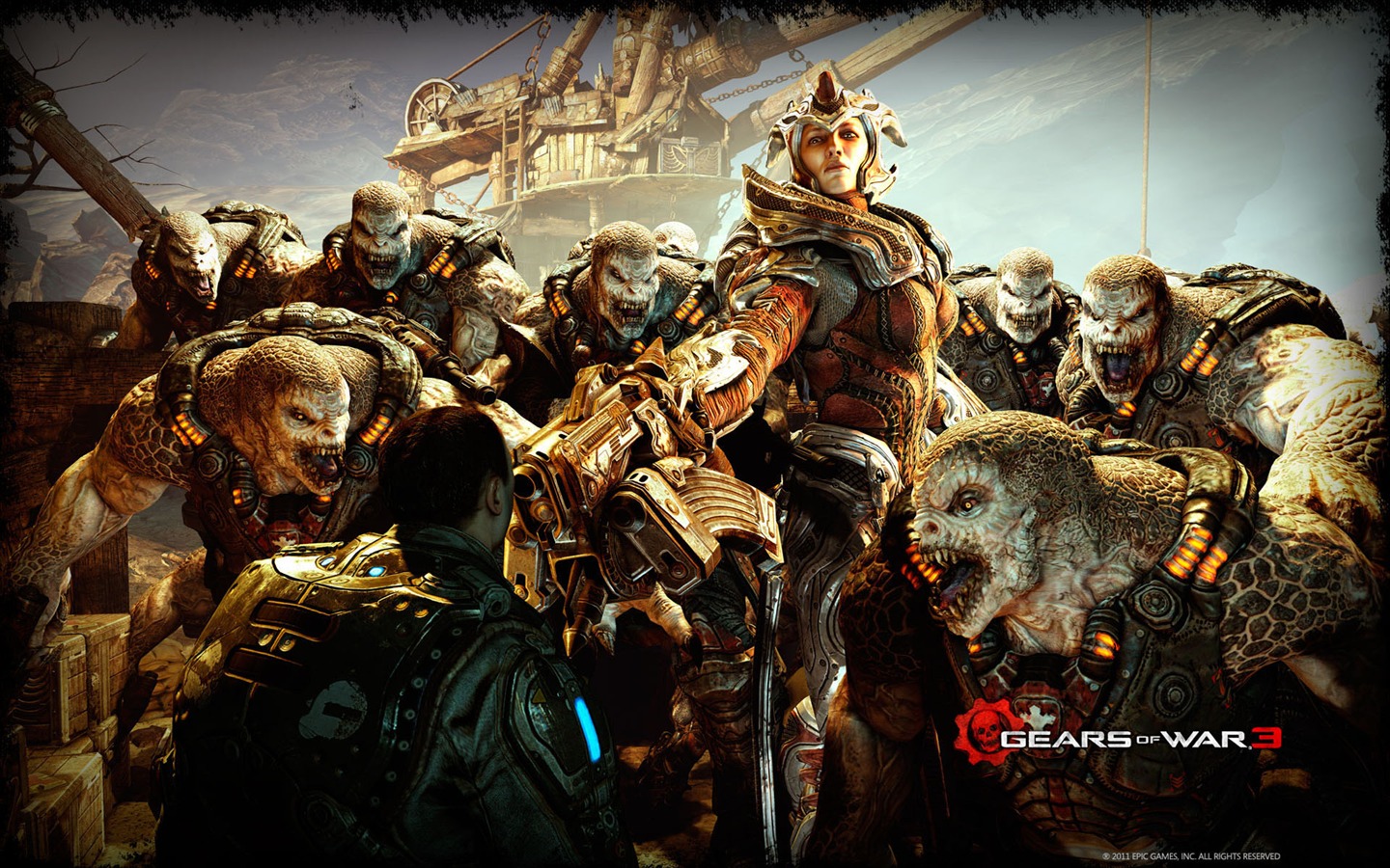 Gears of War 3 战争机器3 高清壁纸18 - 1440x900