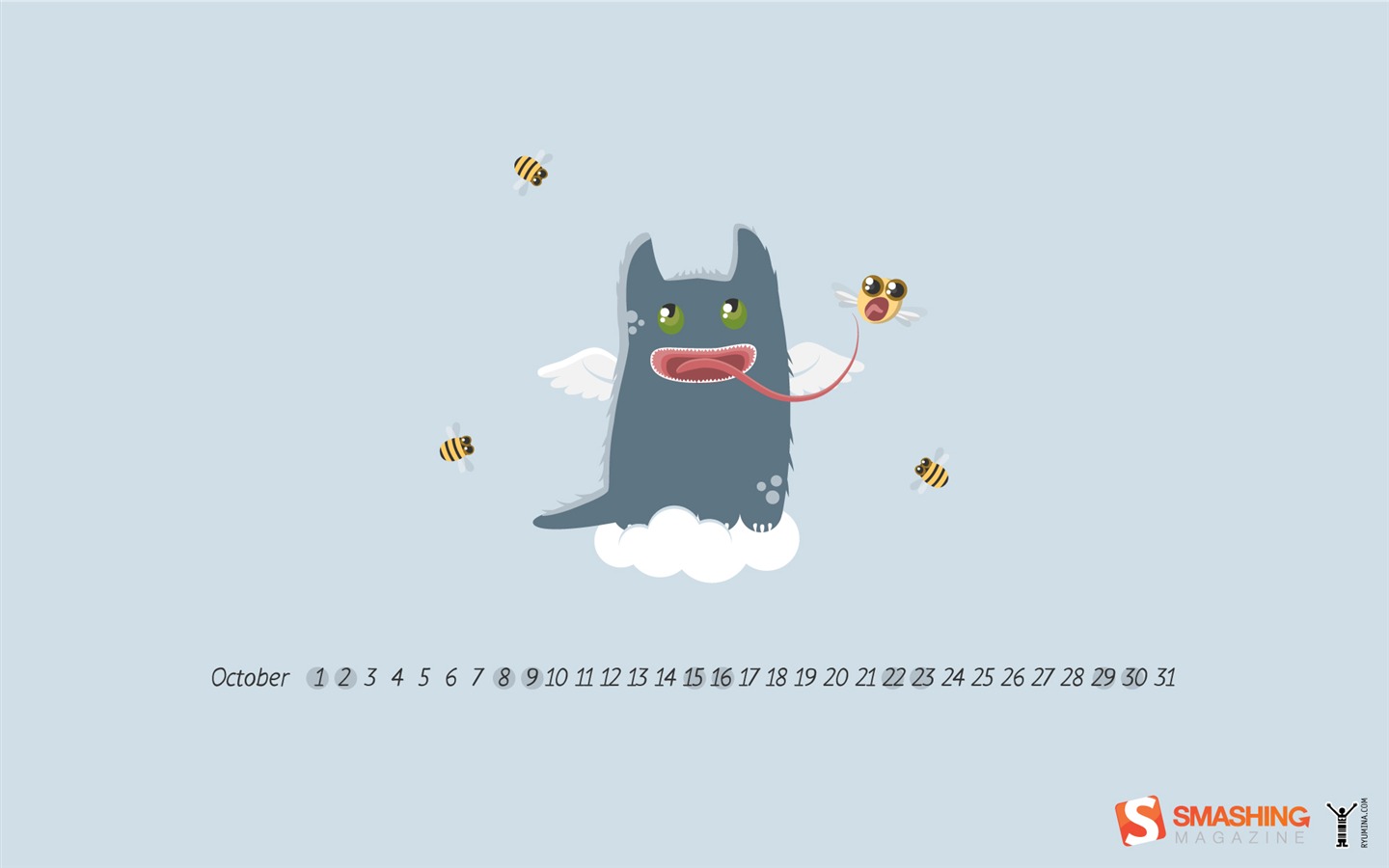 2011年10月 月曆壁紙(二) #9 - 1440x900
