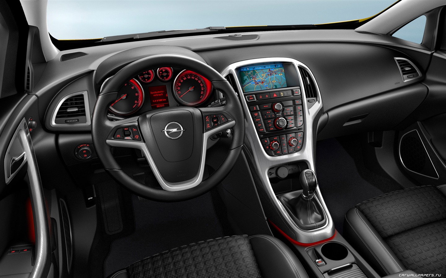 Opel Astra GTC - 2011의 HD 배경 화면 #23 - 1440x900