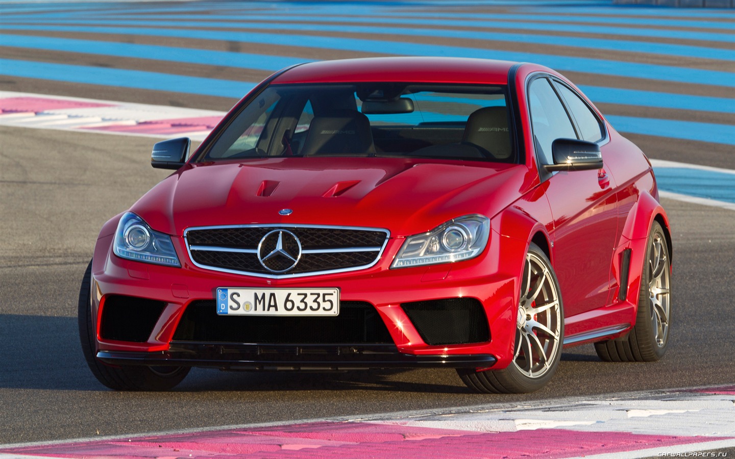 Mercedes-Benz C63 AMG Negro Serie Coupé - 2011 fondos de pantalla HD #10 - 1440x900