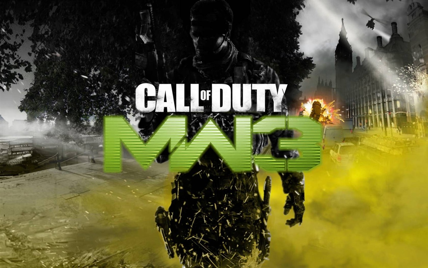 Call of Duty: MW3 fondos de pantalla HD #4 - 1440x900