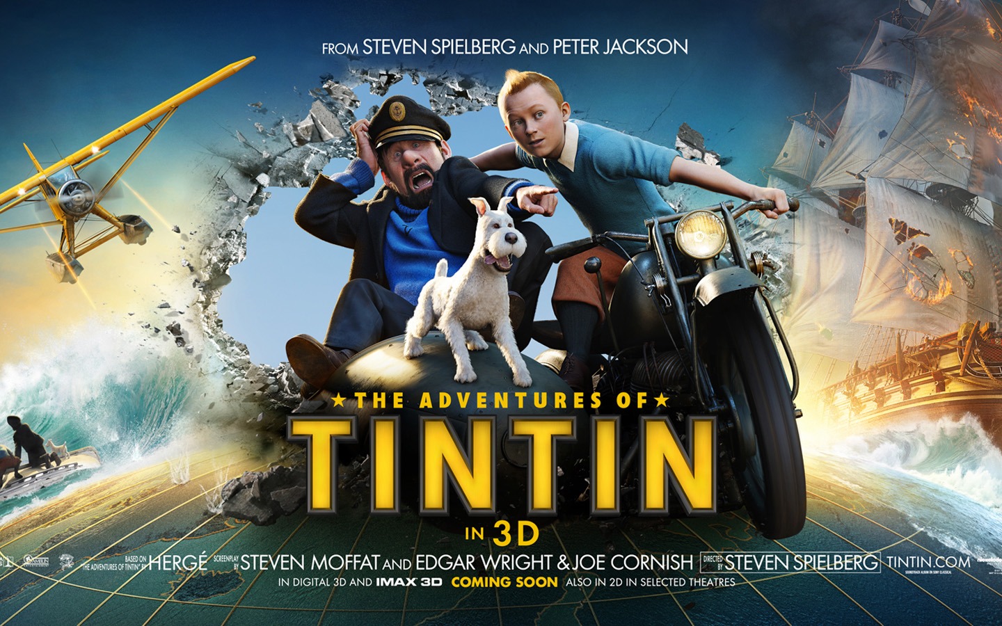 The Adventures of Tintin 丁丁歷險記高清壁紙 #16 - 1440x900