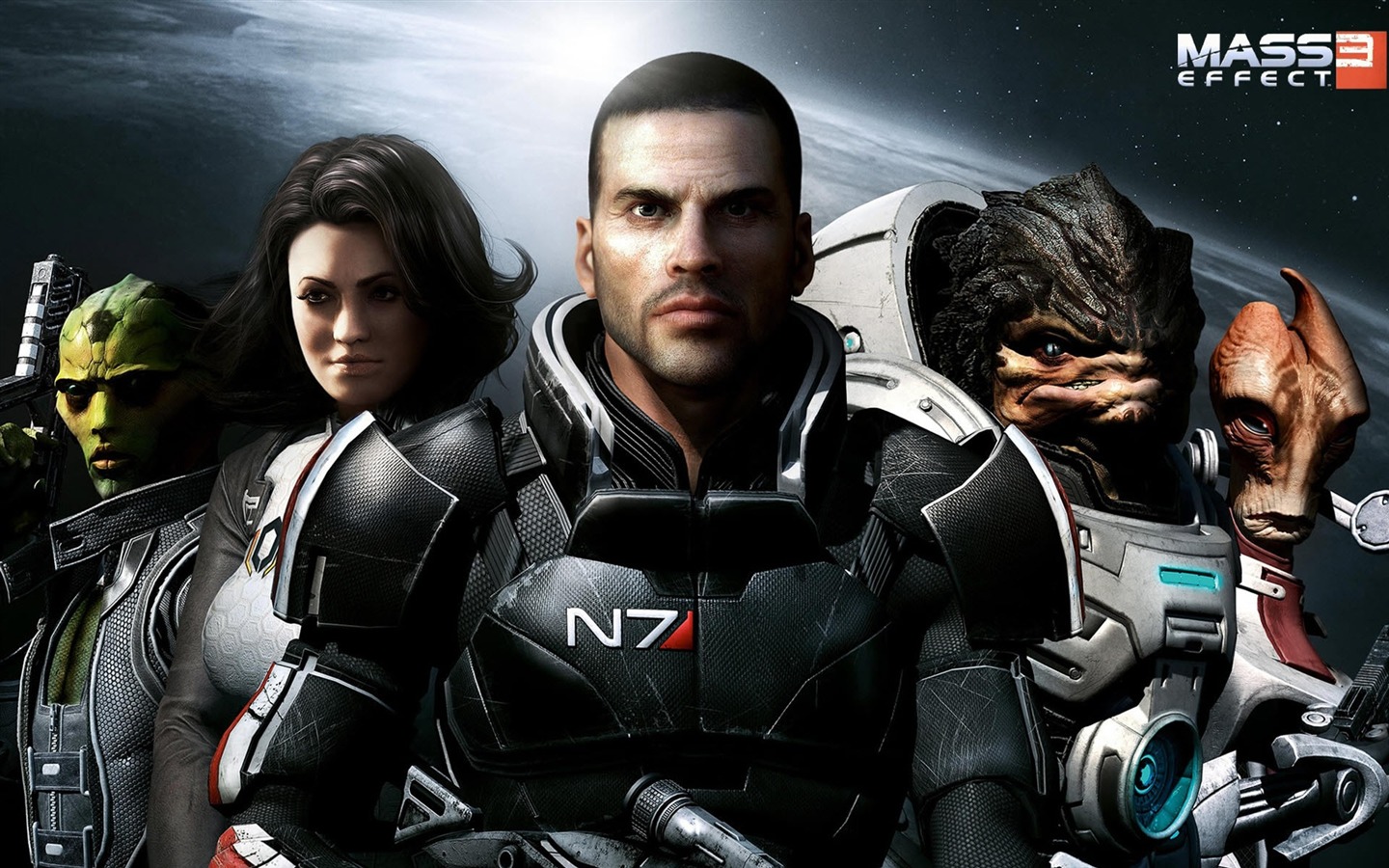 Mass Effect 3 質量效應3 高清壁紙 #16 - 1440x900