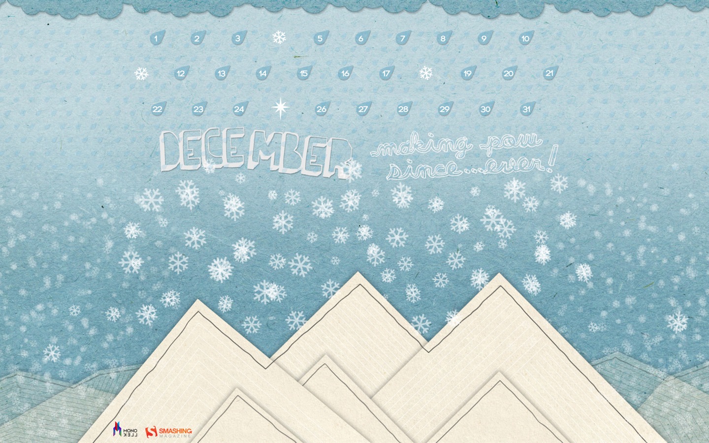 Dezember 2011 Kalender Wallpaper (2) #7 - 1440x900