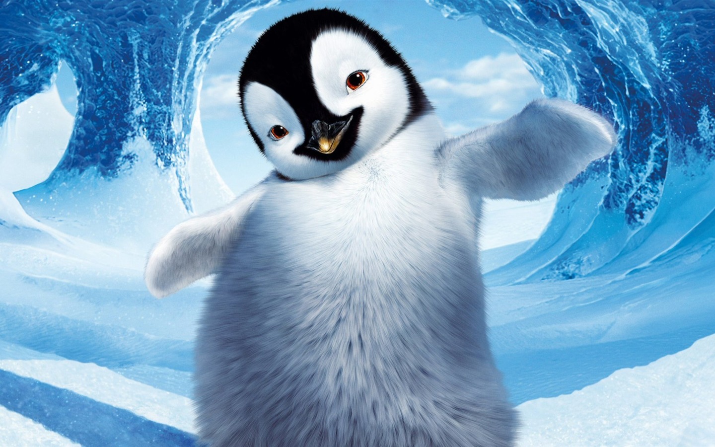 Happy Feet Two 快乐的大脚2 高清壁纸2 - 1440x900