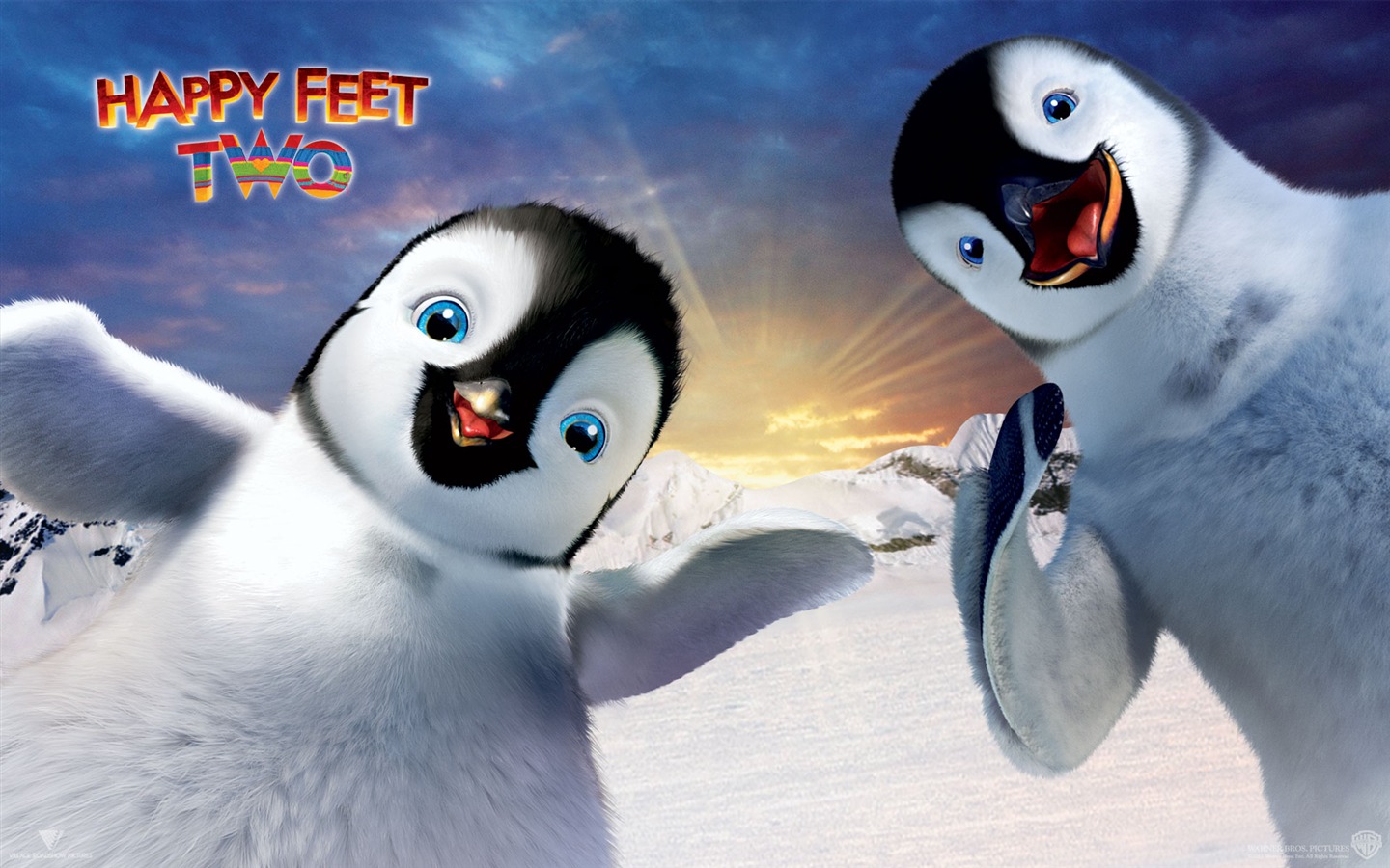 Happy Feet Two 快乐的大脚2 高清壁纸6 - 1440x900