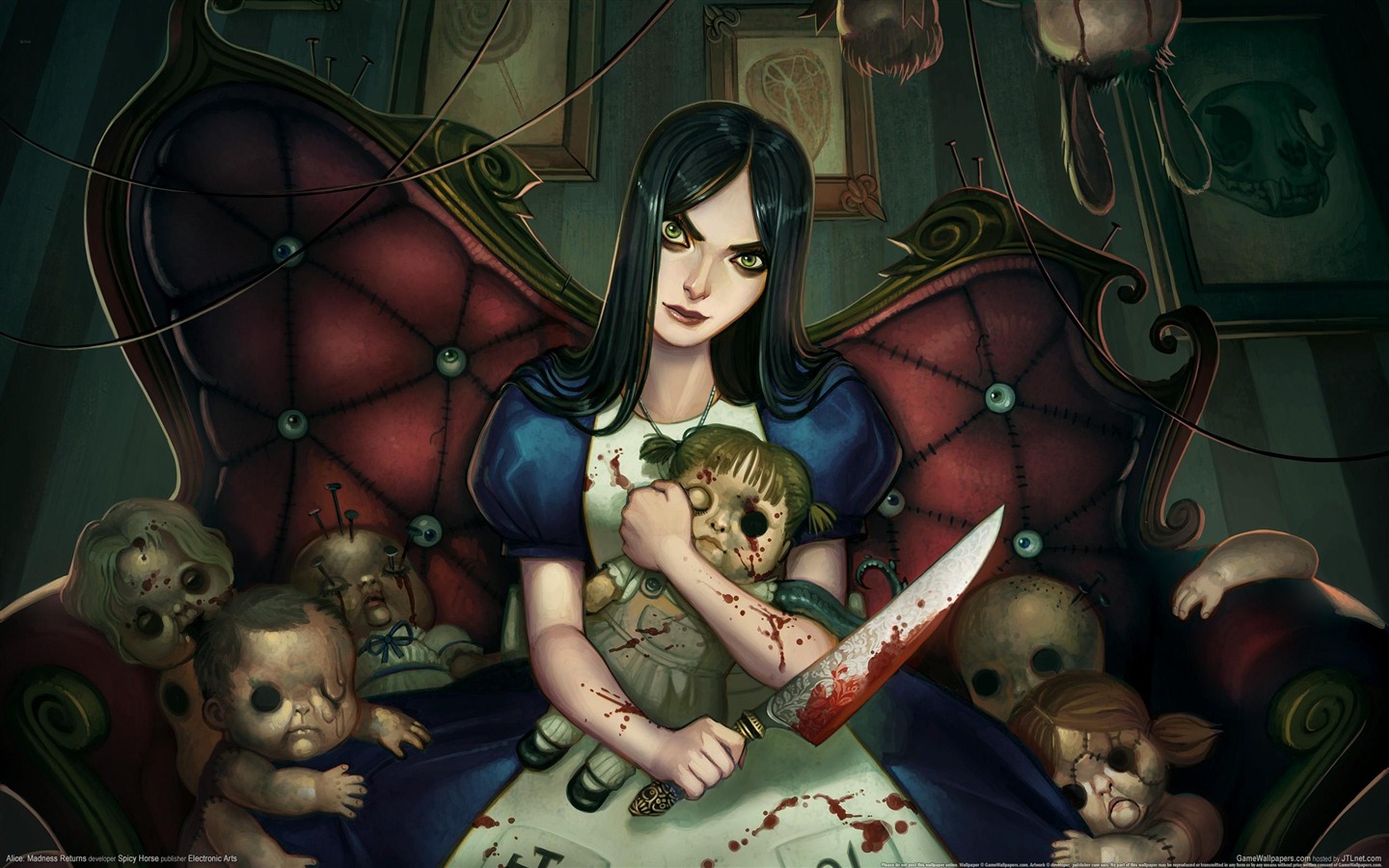 Alice: Madness Devoluciones fondos de pantalla HD #11 - 1440x900